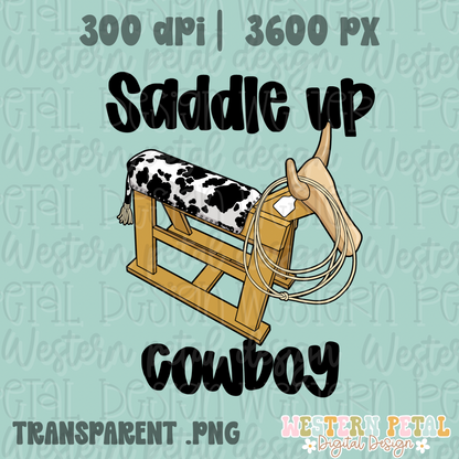 Saddle Up Shirt PNG