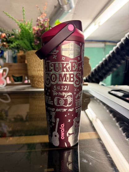 Custom Engraved Owala Sway Tumbler –  30 / 40 oz