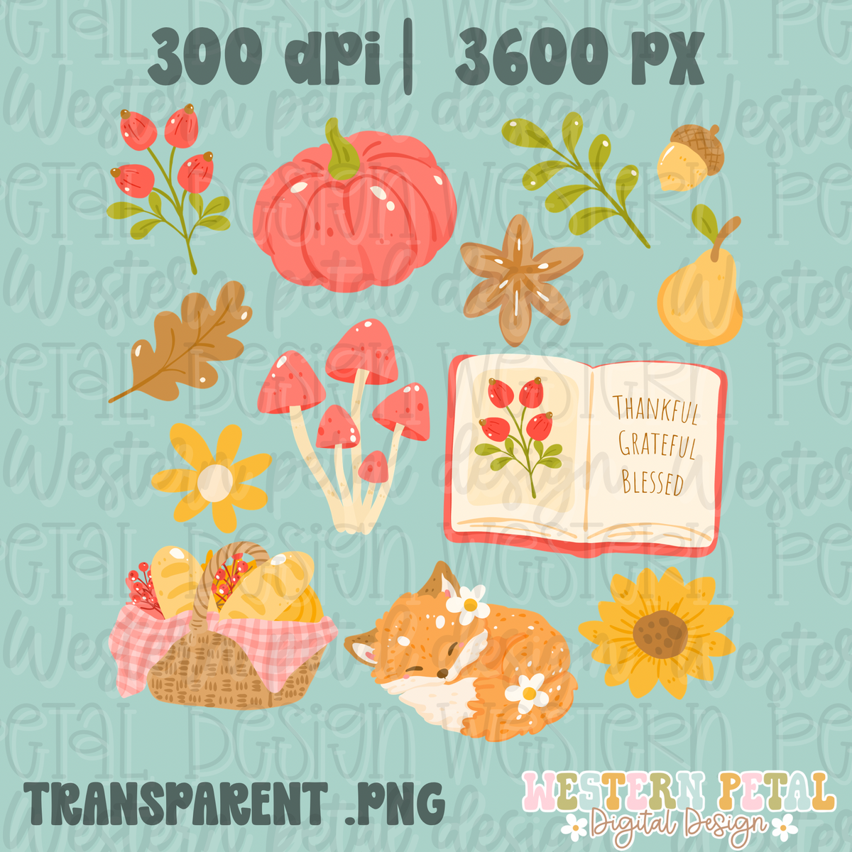 Cute Fall Art PNG