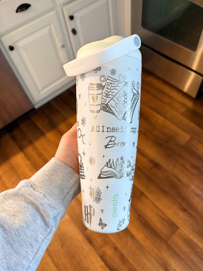 Custom Engraved Owala Sway Tumbler –  30 / 40 oz