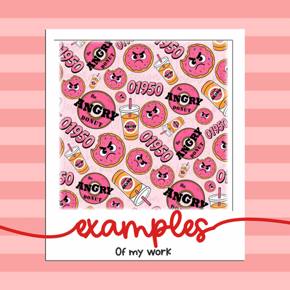 Exclusive Seamless Pattern (Custom Design – Commercial Use Included)