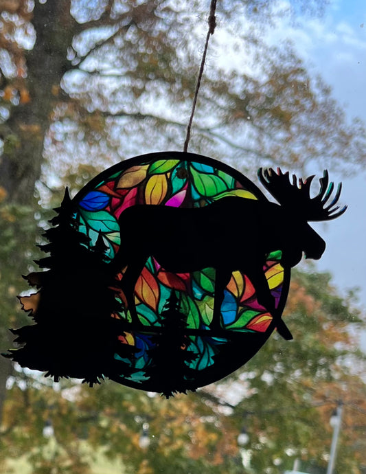 Wildlife suncatchers ornaments