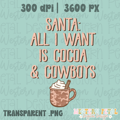 Cocoa & Cowboys PNG