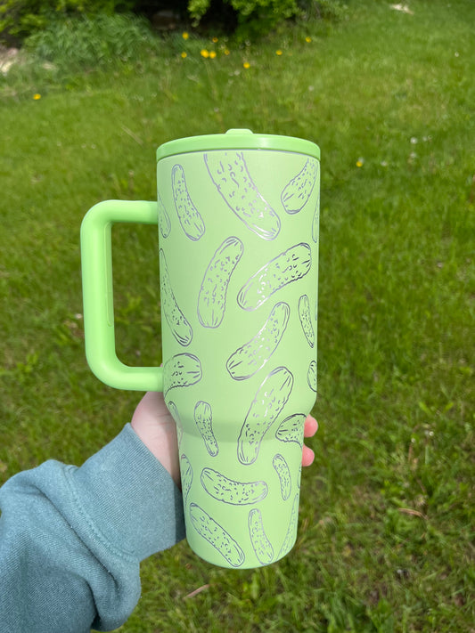 Pickle 40 oz leakproof tumbler | Green