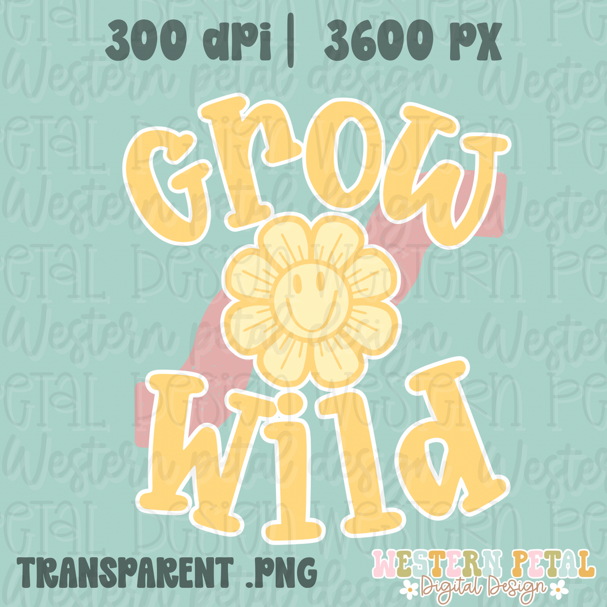 Grow Wild Shirt PNG