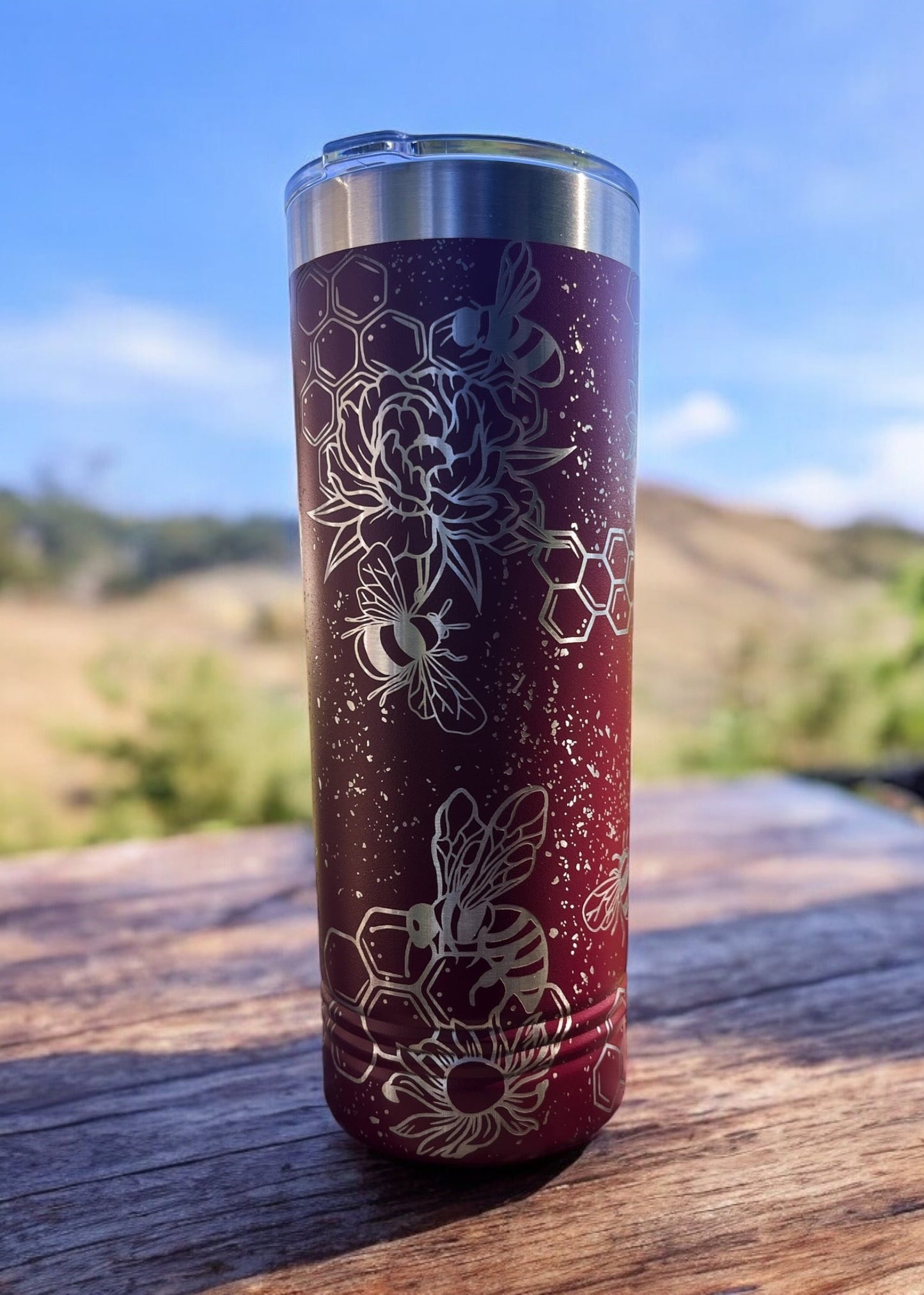 Bee lover 22oz tumbler | full wrap