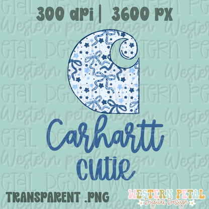 Carhaart Cutie Shirt PNG