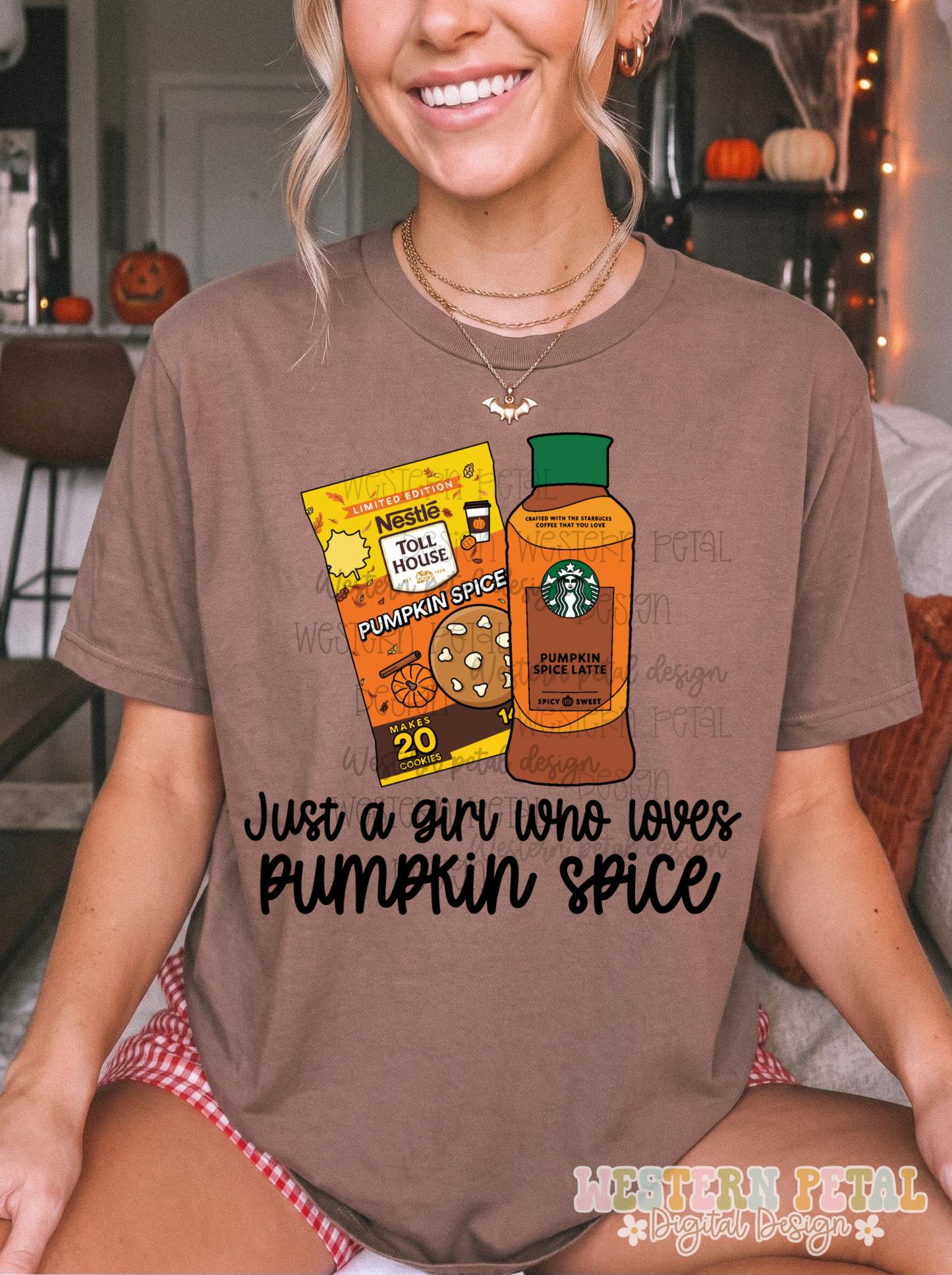 Pumpkin Spice Halloween PNG
