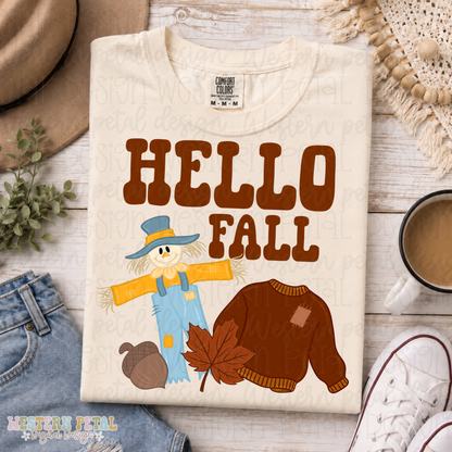 Hello Fall PNG