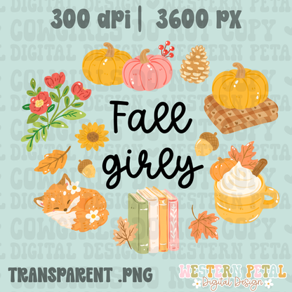 Fall Girly PNG