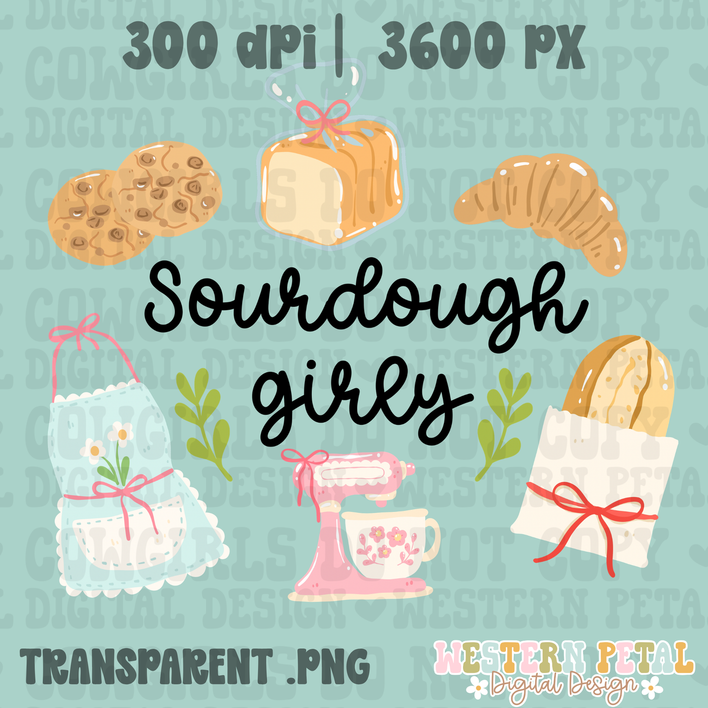 Sourdough Girly PNG