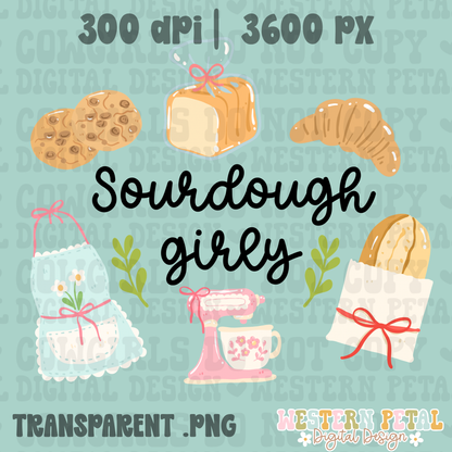 Sourdough Girly PNG