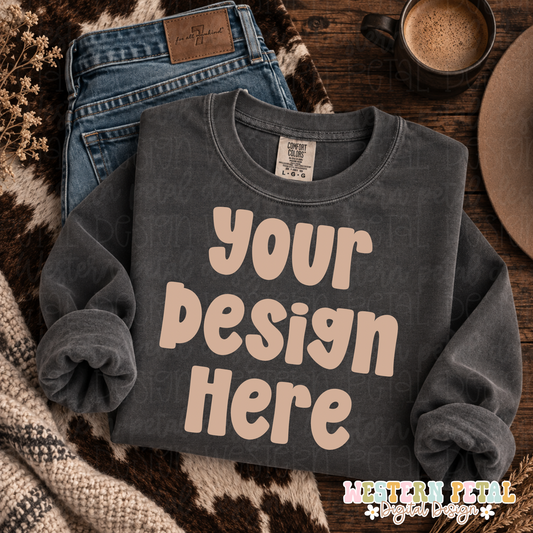 CC Pepper Crewneck Mockup