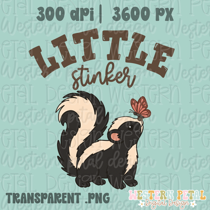Little Stinker Shirt PNG