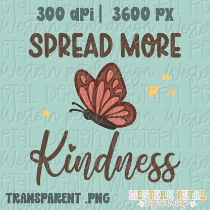 Spread Kindness Shirt PNG