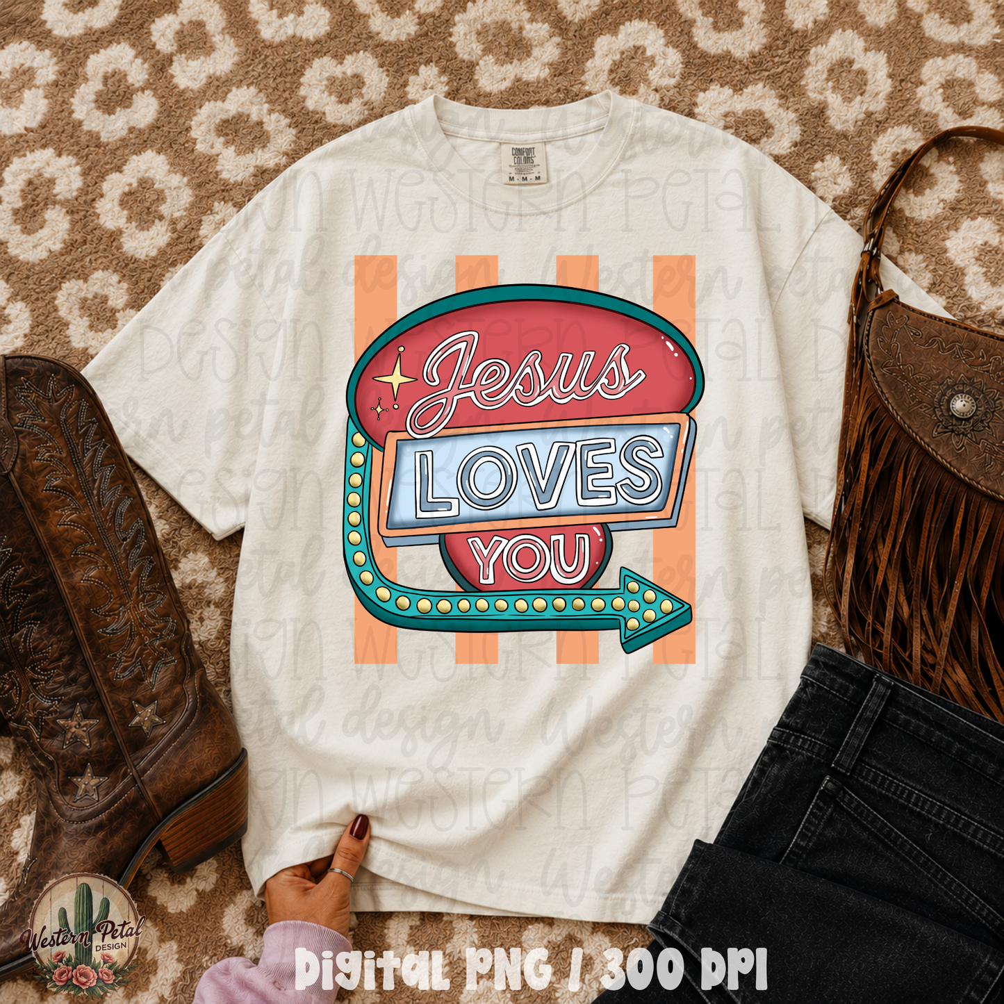 Jesus Loves You PNG