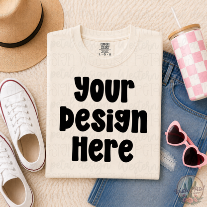 FREEBIE Ivory girly mockup
