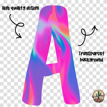 Daydream Alpha Set | 300 DPI PNG Alphabet