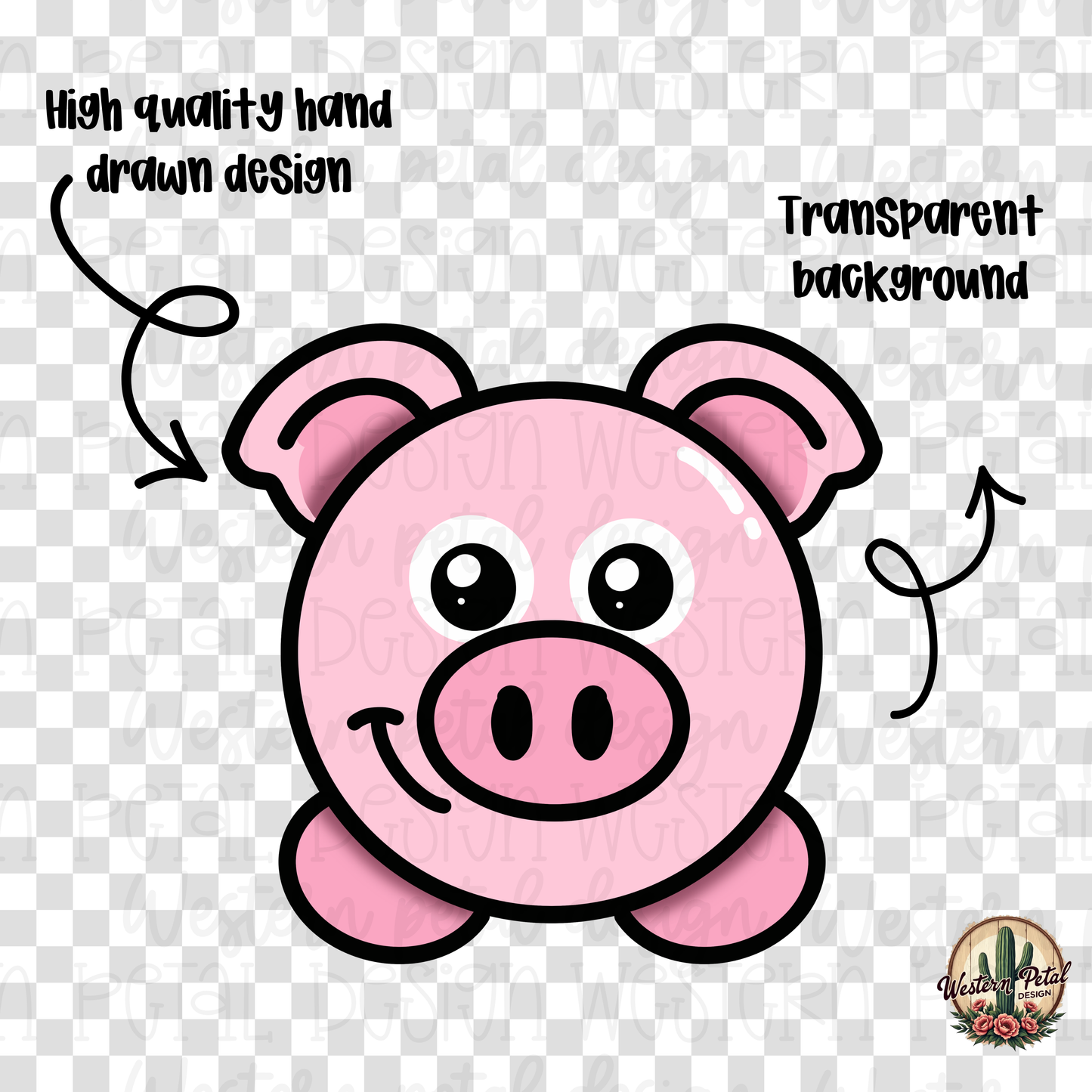 Zoo Plates Hand Drawn Mini Clipart Bundle