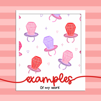 Exclusive Seamless Pattern (Custom Design – Commercial Use Included)