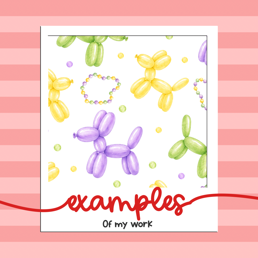 Exclusive Seamless Pattern (Custom Design – Commercial Use Included)