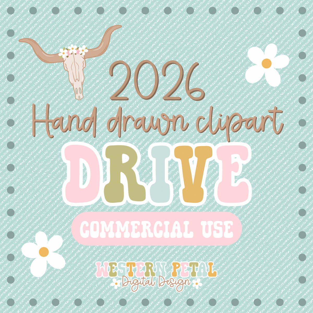 2026 Hand Drawn Clipart Drive