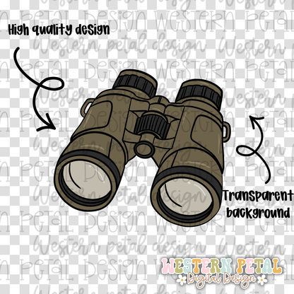 Hunting Season Hand Drawn Clipart Bundle