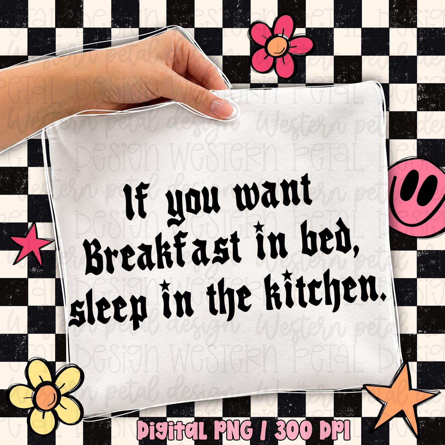 Breakfast in bed PNG