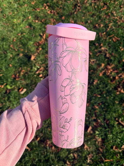 Customized Owala Freesip | Strawberry Shortcake Color | Name Added | 30 or 40 oz - Western Petal Design