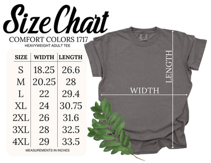 Western Christian Tee | Isaiah 8:11-13, Comfort Colors 1717