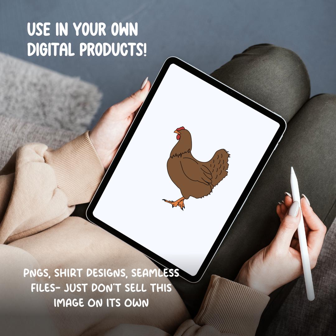 Hand Drawn Livestock Clipart | 4H Show Animals PNG (Digital Download)