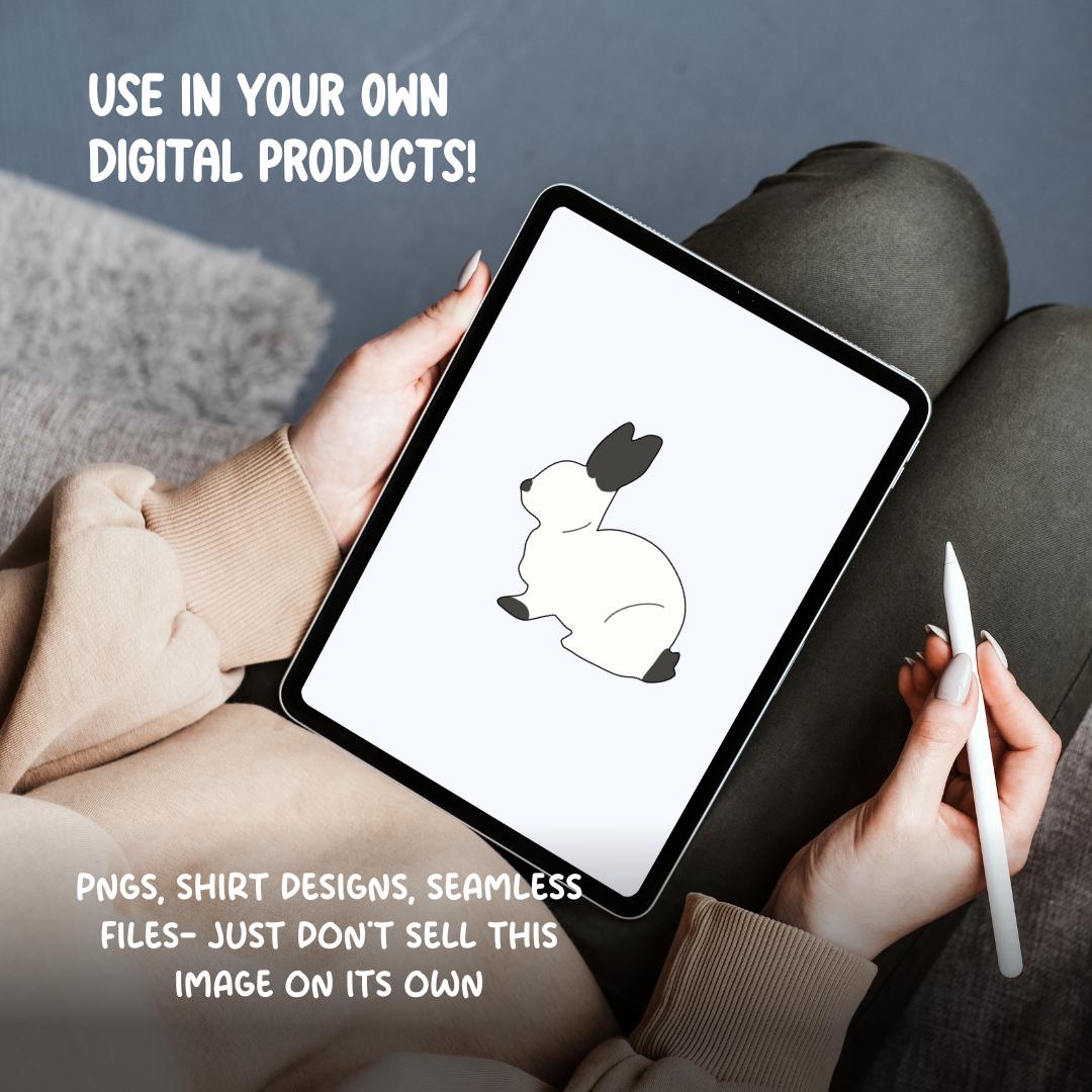 Hand Drawn Livestock Clipart | 4H Show Animals PNG (Digital Download)