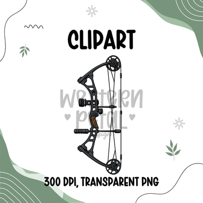 Hunting Clipart Bundle PNG, Deer Elk Hunting Graphics, Bow Rifle Outdoor Clipart Set, Camo Hunting Design, 4H FFA Digital Download