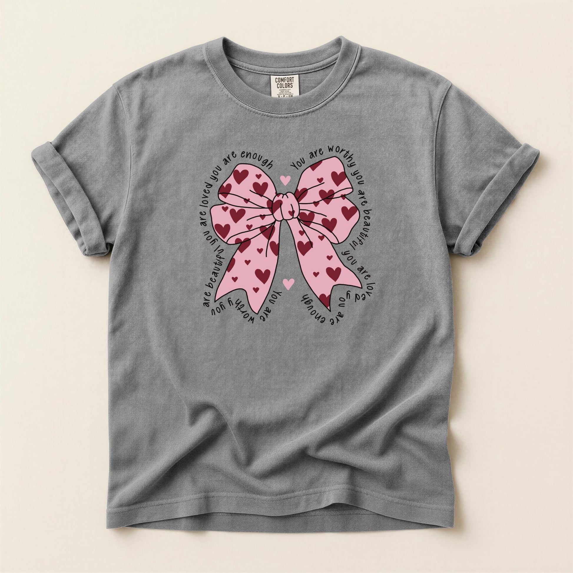 You Are Enough T-Shirt | Comfort Colors Christian Tee