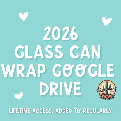 2026 Glass Can Wrap PNG Library | Growing Design Vault (Digital Download)
