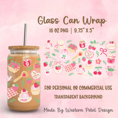 2026 Glass Can Wrap PNG Library | Growing Design Vault (Digital Download)