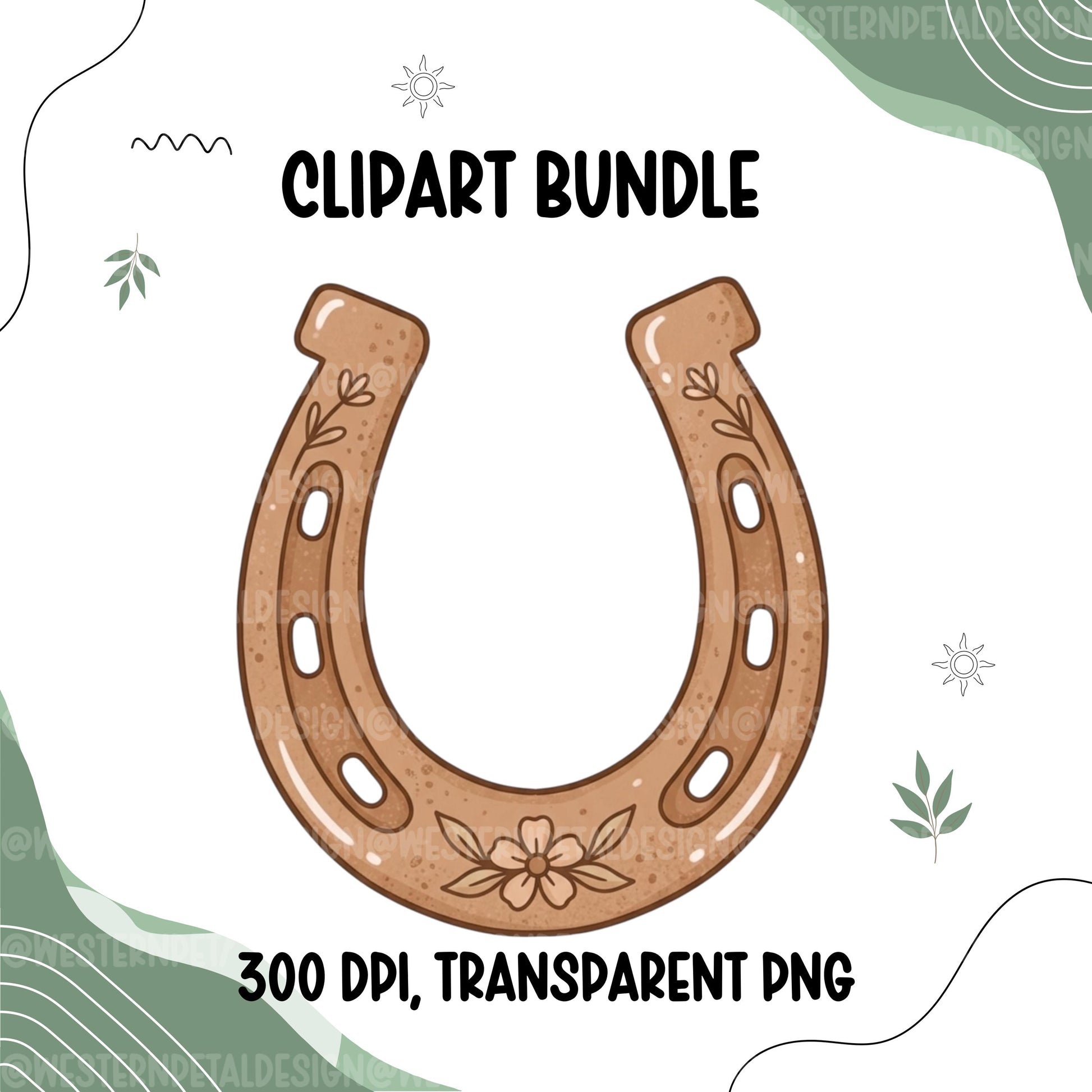 Coastal Cowgirl Clipart Bundle PNG | Western Beach Clipart, Seashell Cowgirl Graphics, Summer Western PNG, Surf Rodeo, Commercial Use