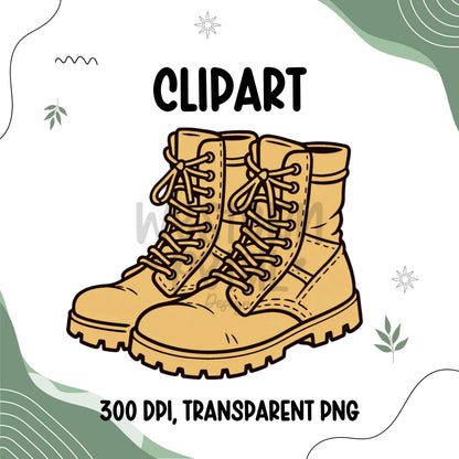 Military Clipart Bundle Army PNG Tactical Gear Clipart Soldier Graphics Transparent PNG 300 DPI