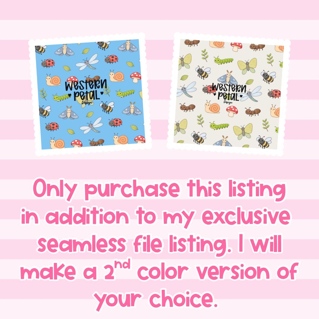 ADD ON / Additional Color Version / Custom Pattern Customers
