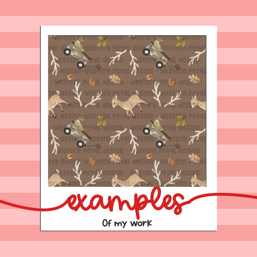 Custom Seamless Pattern Design Personalized Digital Pattern Exclusive Print File 3600x3600 PNG Download