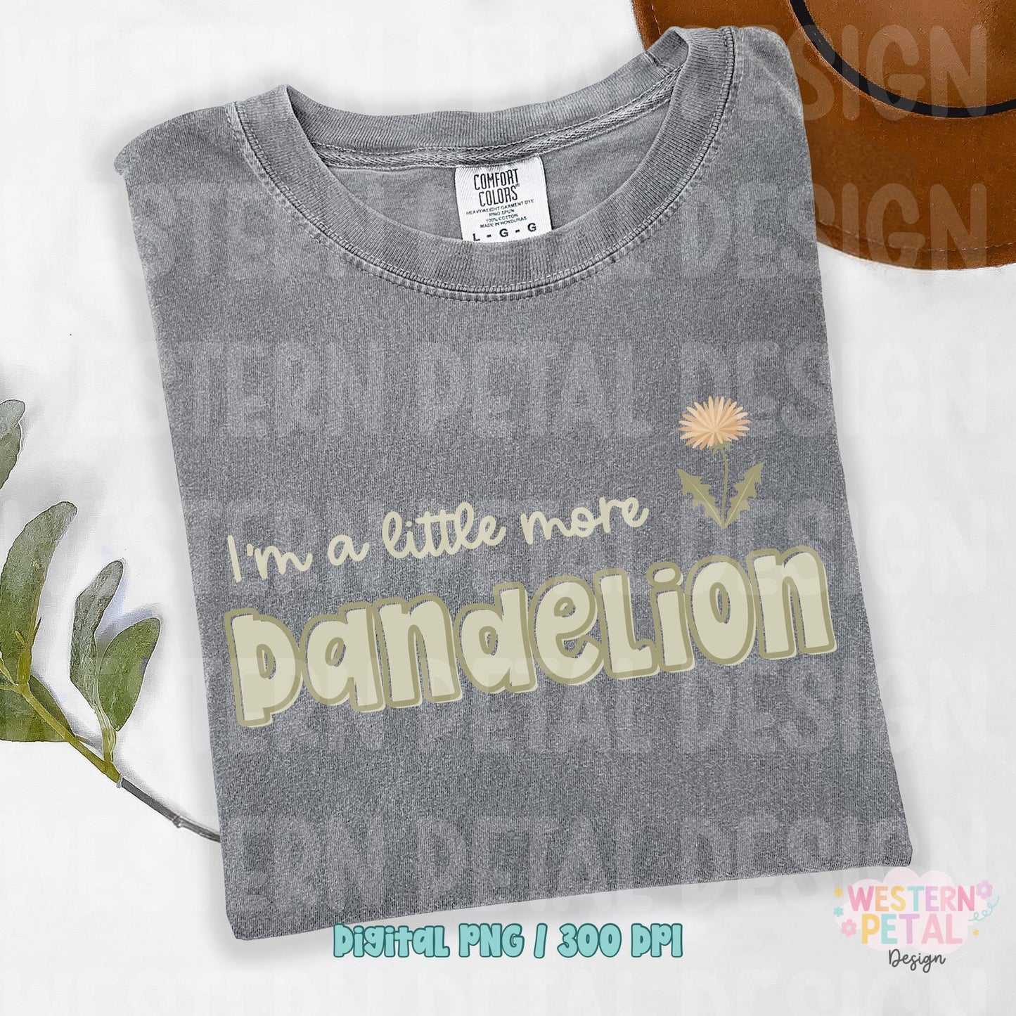 Dandelion Shirt PNG, Retro Floral Shirt Design, Trendy Hippie Quote PNG, Boho Wildflower Graphic, Sublimation Transfer Design