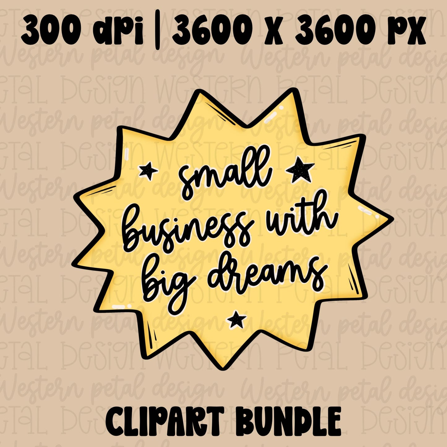 Small Business Clipart Bundle PNG, Shop Small Clipart, Boutique Clipart, Hand Drawn Business Graphics, Support Small Business PNG Bundle