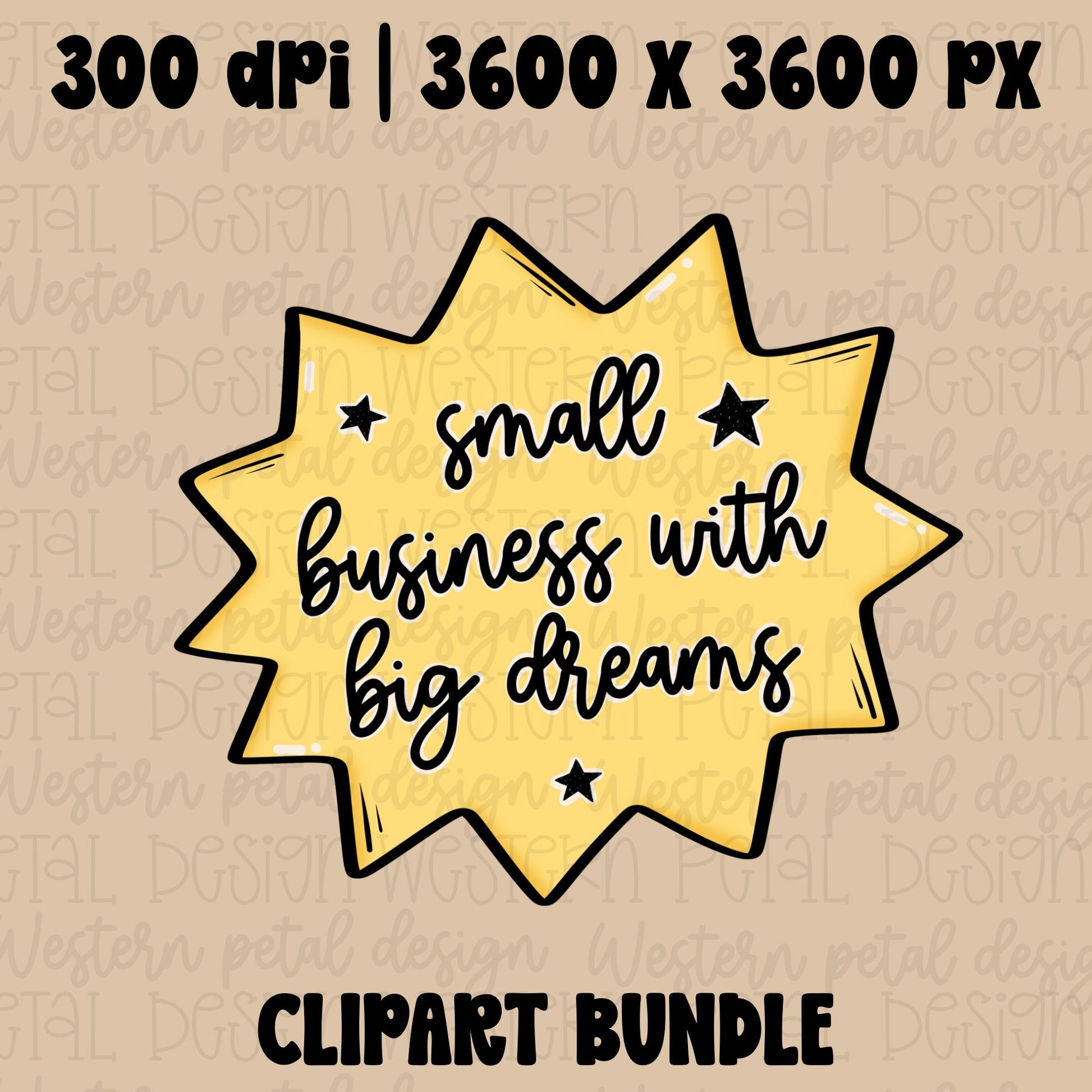 Small Business Clipart Bundle PNG, Shop Small Clipart, Boutique Clipart, Hand Drawn Business Graphics, Support Small Business PNG Bundle