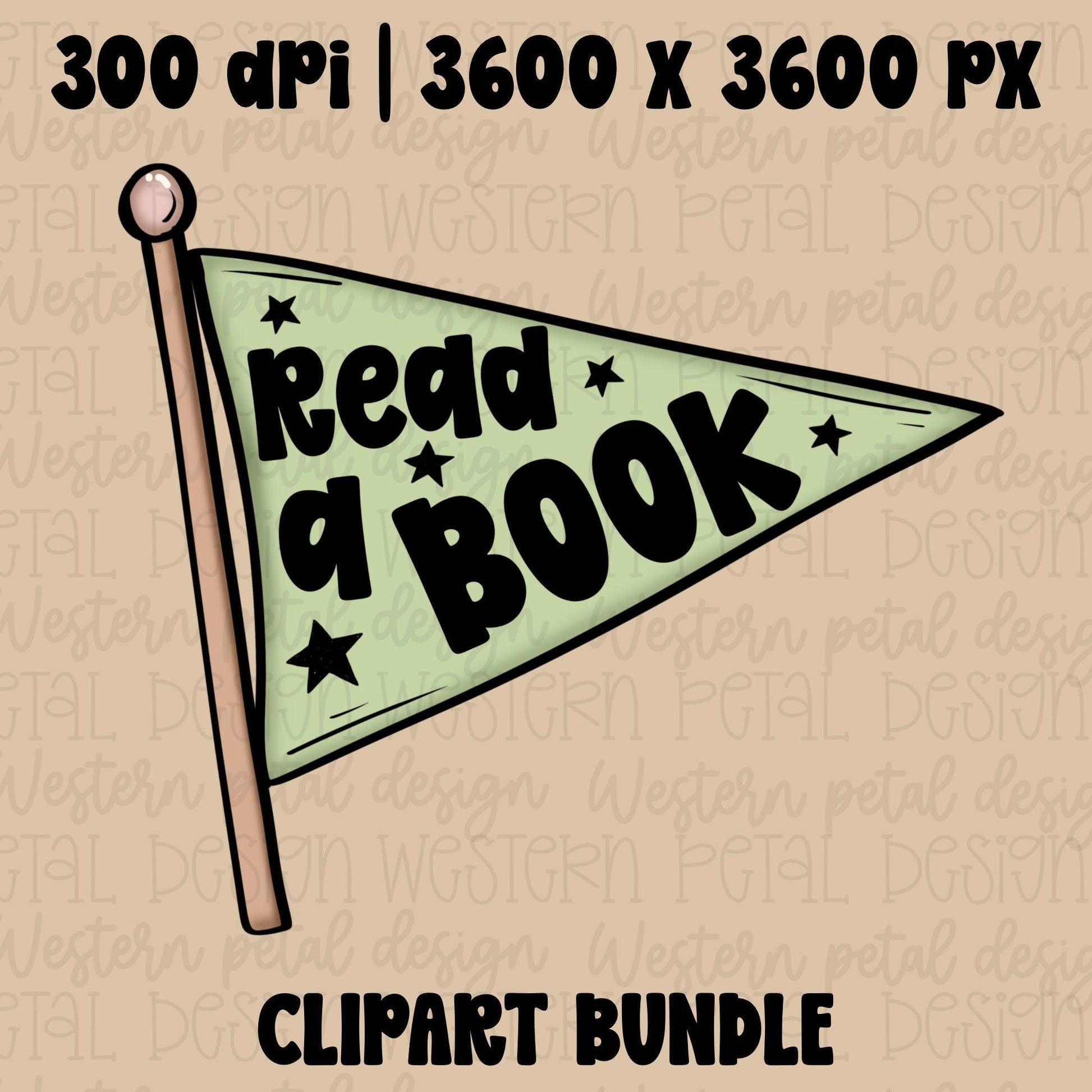 Book Lover Clipart Bundle PNG, Reading Aesthetic Clipart, Kindle Clipart, Bookworm Graphics, Cozy Reader PNG, Retro Reading Clipart