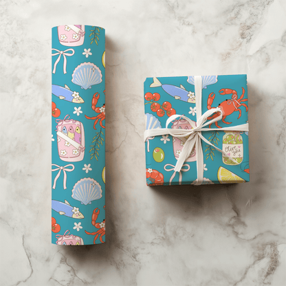 Italian Summer Seamless File PNG - Western Petal Design