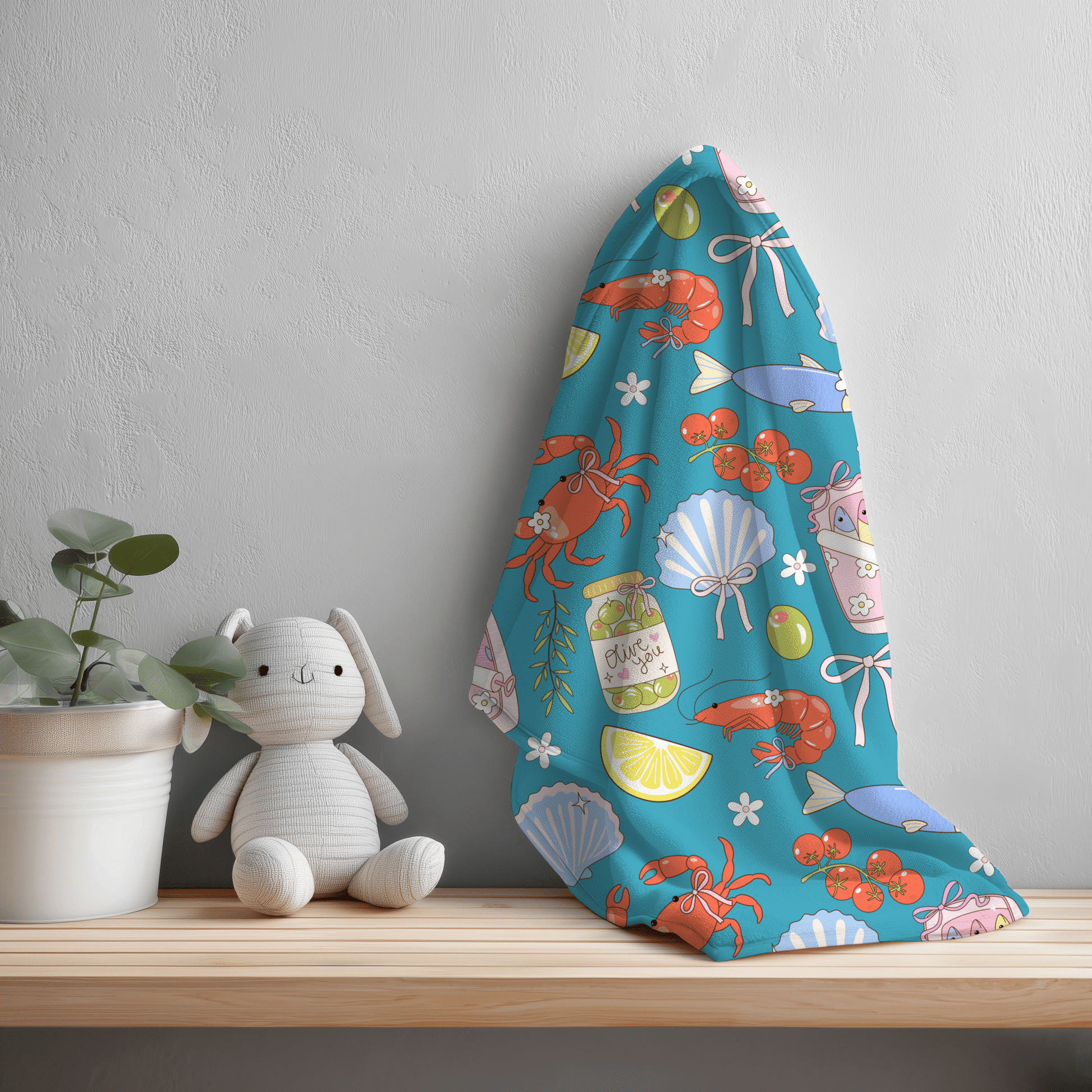 Italian Summer Seamless File PNG - Western Petal Design