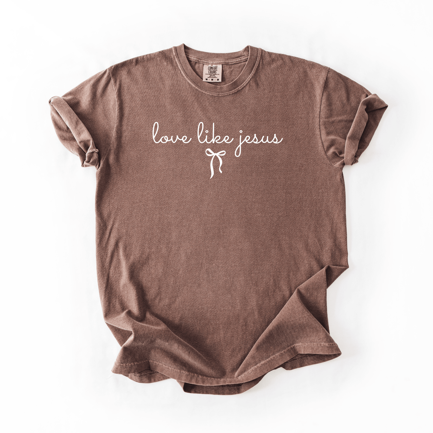 Love Like Jesus Comfort Colors® T-Shirt - Western Petal Design