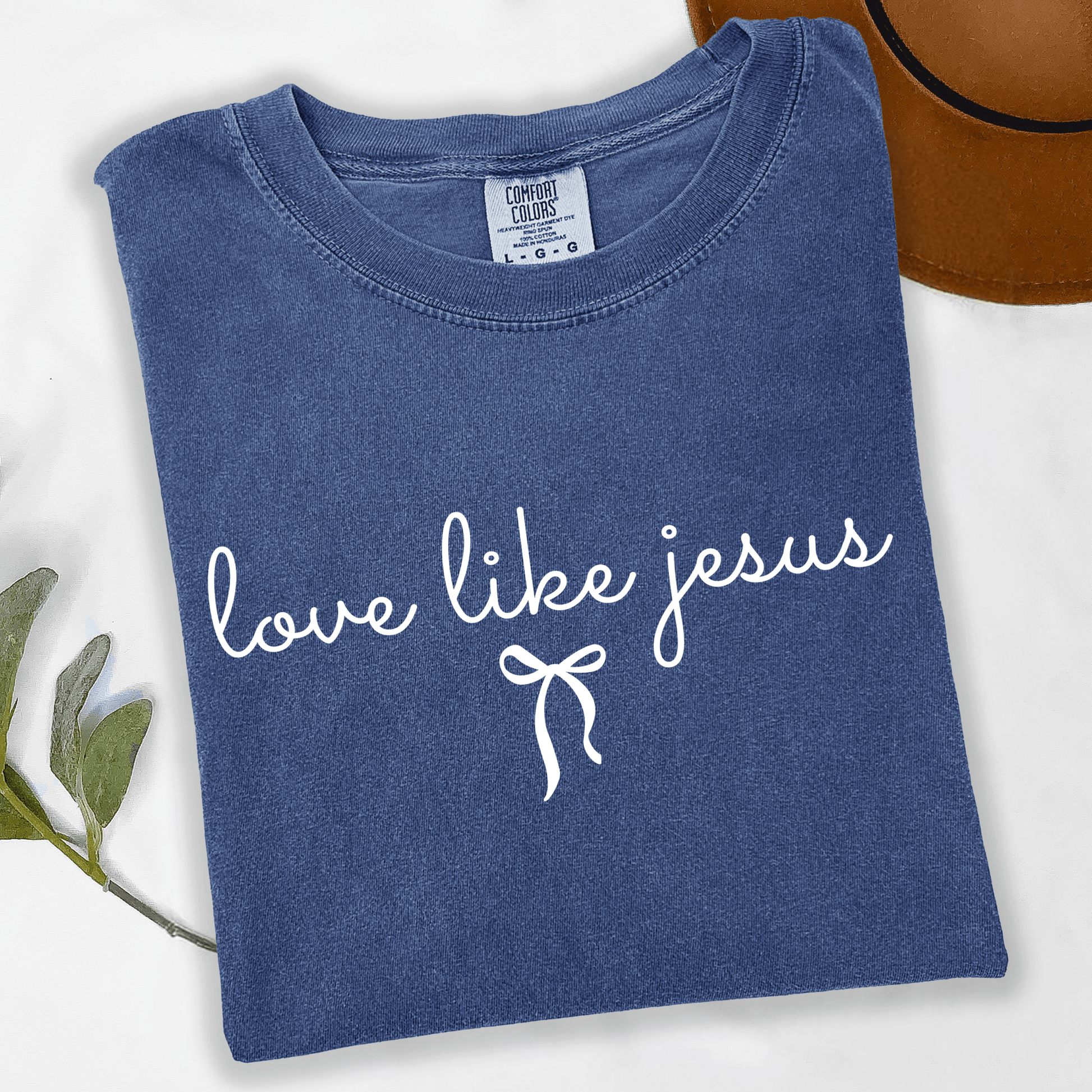 Love Like Jesus Comfort Colors® T-Shirt - Western Petal Design
