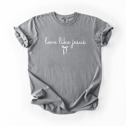Love Like Jesus Comfort Colors® T-Shirt - Western Petal Design