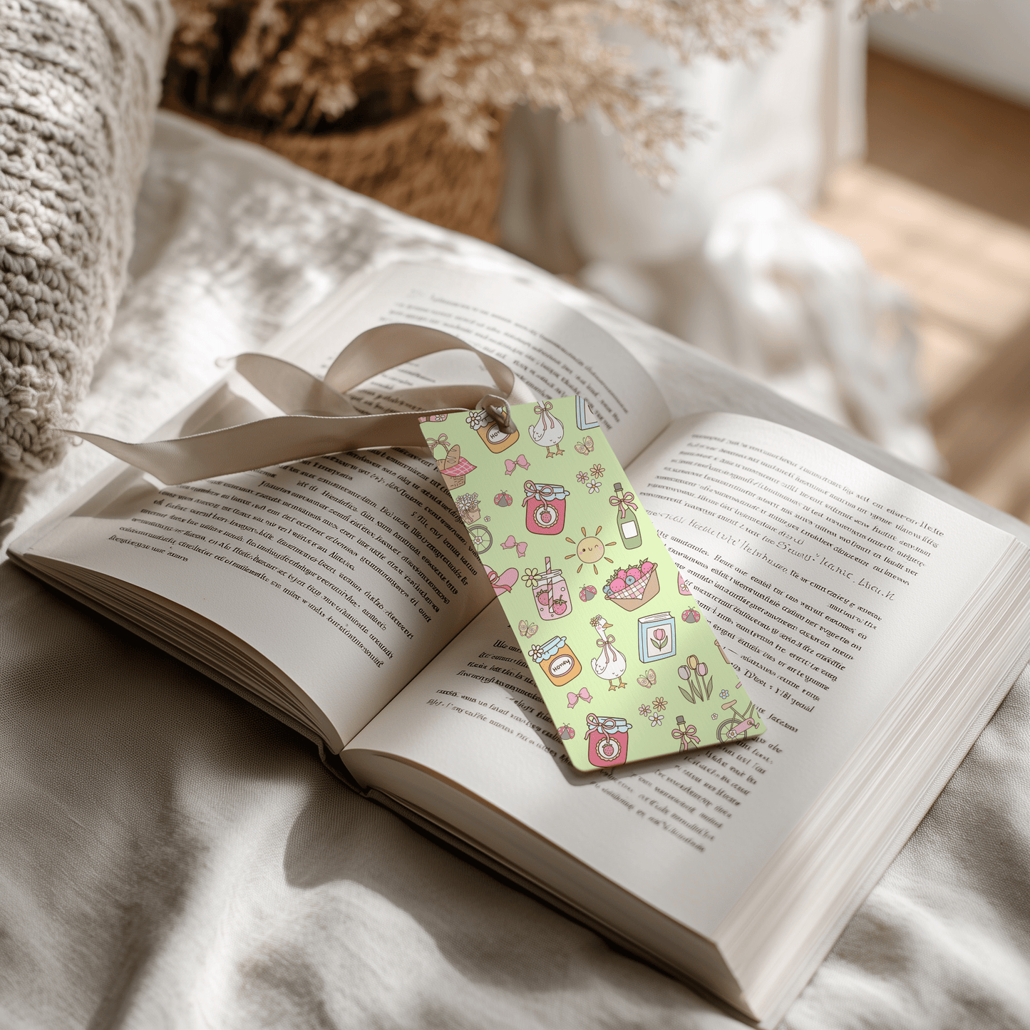 Spring Picnic Green seamless file - Western Petal Design